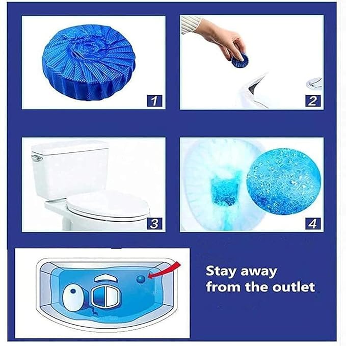 Toilet Cleaning Tablet pack of 10 - CL-VI-1413